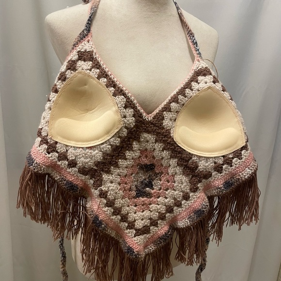 Boho Crochet Fringe Top - Picture 5 of 8
